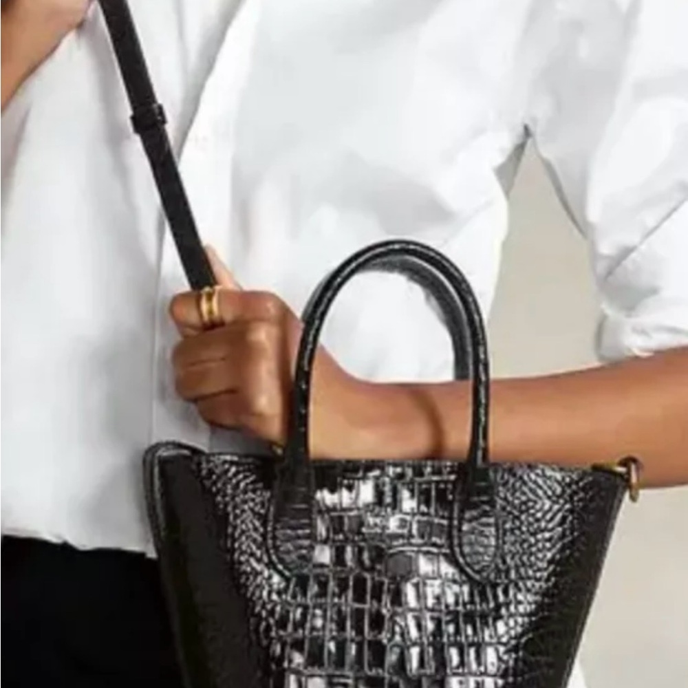 Polo by Ralph Lauren Black Mini “BELLPORT” Crossbody